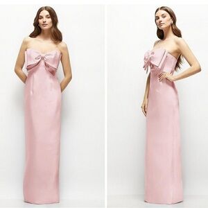 ALFRED SUNG Pink Maxi Dress